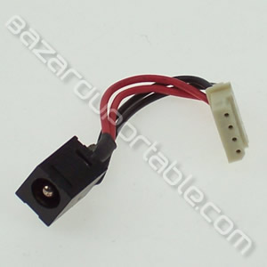 Connecteur d'alimentation sur câble pour Packard-Bell Easynote G1320