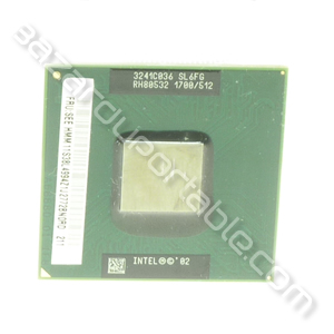 Processeur INTEL PENTIUM 4-M 1.7GHz 400MHz 512KB - origine IBM Thinkpad A31