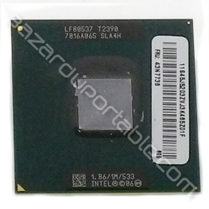 Processeur Intel CORE DUO T2390 - 1.86 Ghz - 1 Mo de cache - bus 533 Mhz - Origine Sony VGN-AR88E 	

