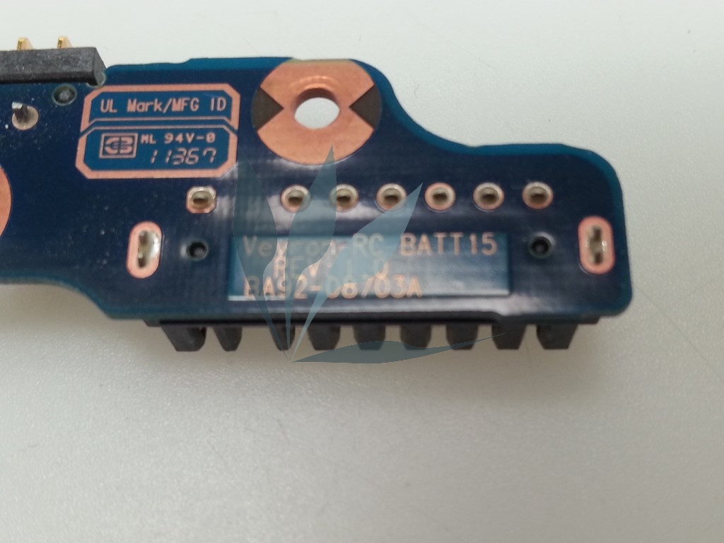 Connecteur batterie-carte mère pour Samsung RC530